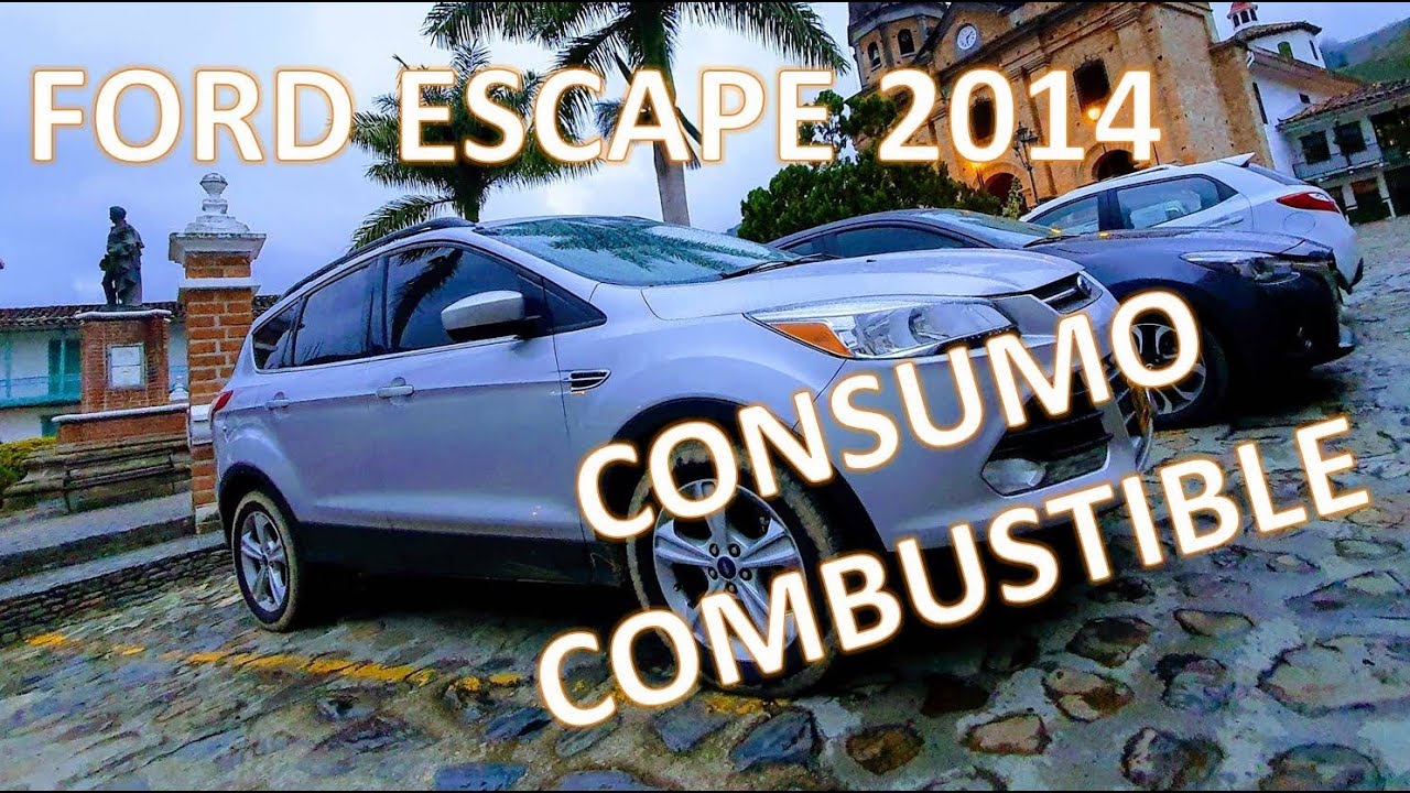 Prueba Consumo Combustible Ford Escape Kuga 2014
