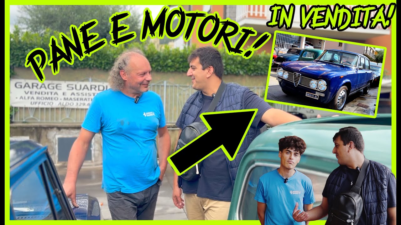 Ferrari, Lamborghini e Auto Storiche: il Garage Suardi di Predore con Aldo e Luca