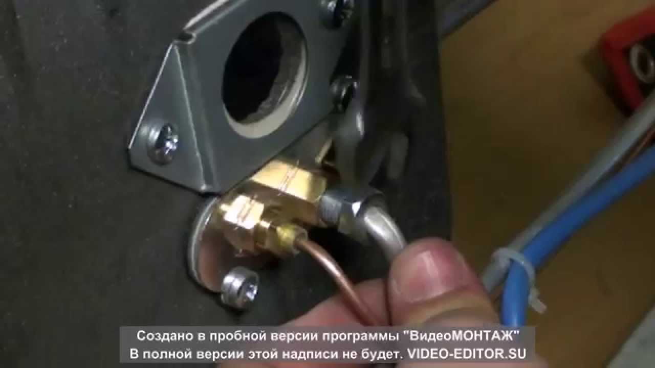 как заменить жиклеры газового конвектора Hosseven