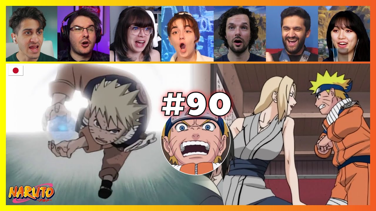 Naruto Episode 90 | Rasengan! | Reaction Mashup ナルト
