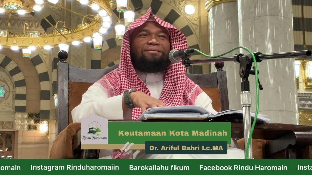 Live 07 Feb 2026 || Ustadz Dr. Ariful Bahri Lc.Ma | Kajian rutin bahasa Indonesia di Masjid Nabawi 