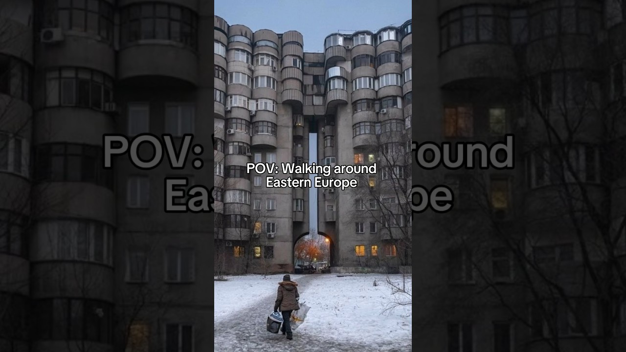 Walking around Eastern Europe #easterneurope #aesthetic #nostalgia #slavic #vibes #shorts #poland