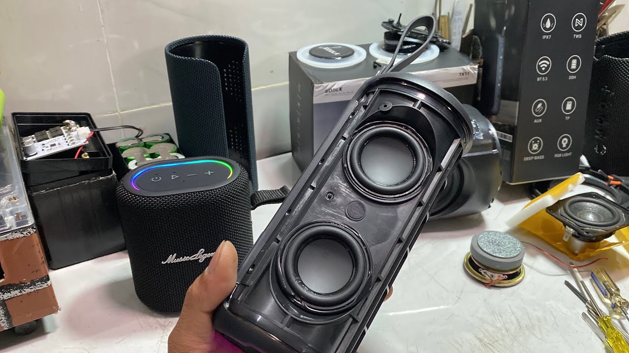 Khám phá bên trong loa XDOBO 50W khá chất lượng.