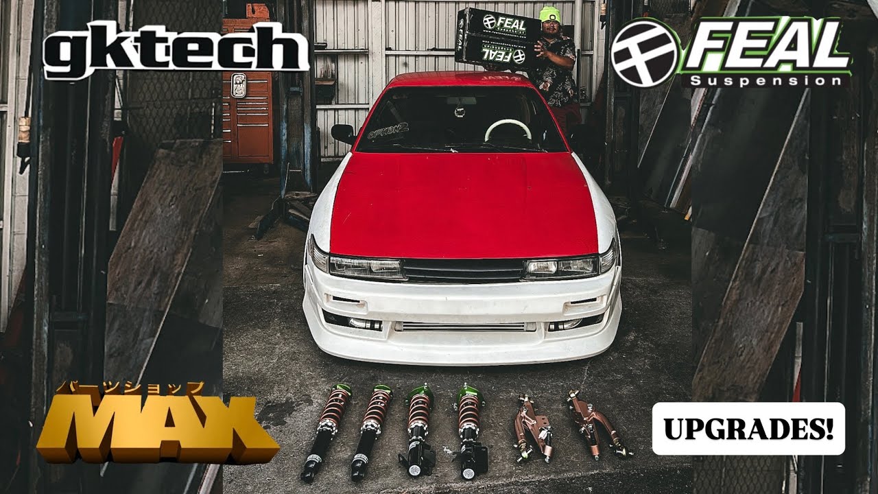 S13 Ep 14 l S13 Gets An Adjustable FLCA And New Coilovers