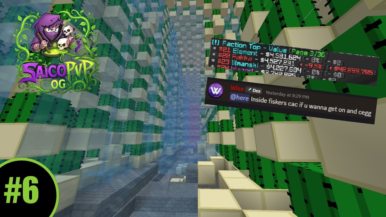 RAIDING TWO OF OUR BIGGEST ENEMIES IN THE SAME DAY | Minecraft Factions SaicoPvP OG Realm EP:6