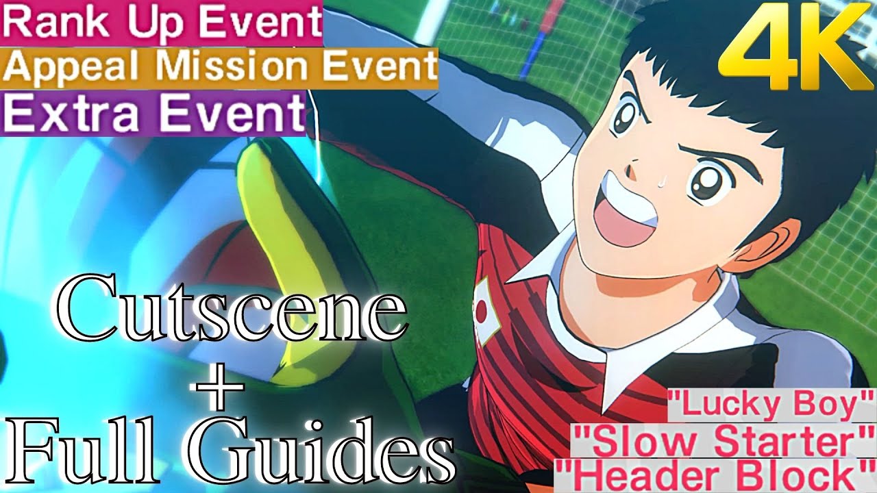 Yuzo Morisaki Remake - Full Guides & All Rank Up + Appeal + Extra Event Cutscenes | Captain Tsubasa