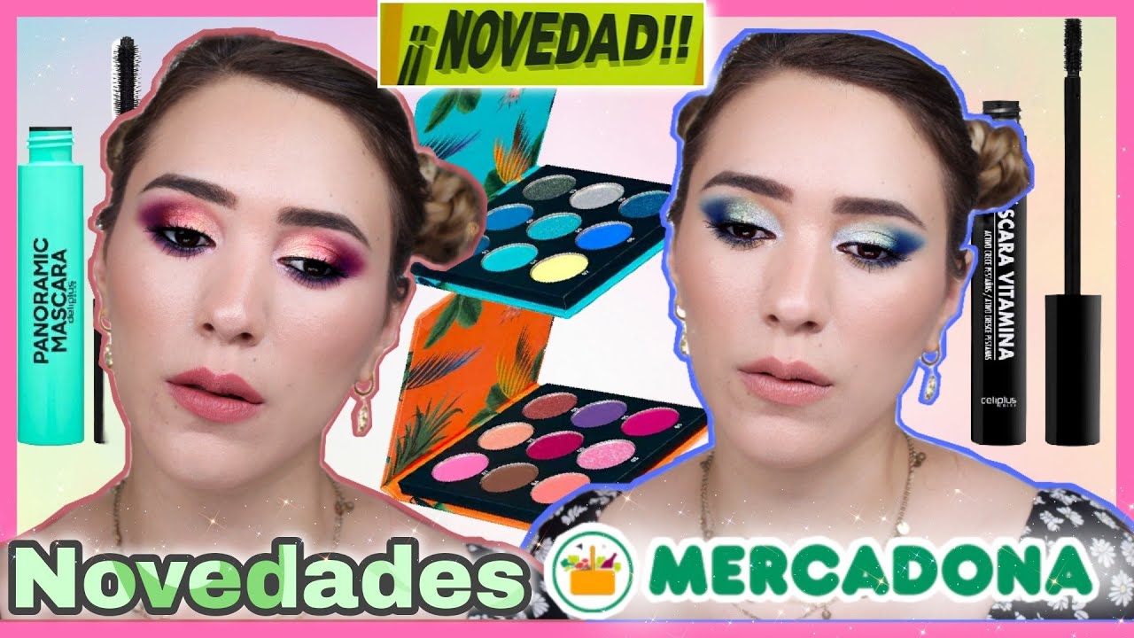 💥NOVEDADES MERCADONA: nuevas paletas de sombras Amazonia, máscaras de pestañas y labial Creamy!