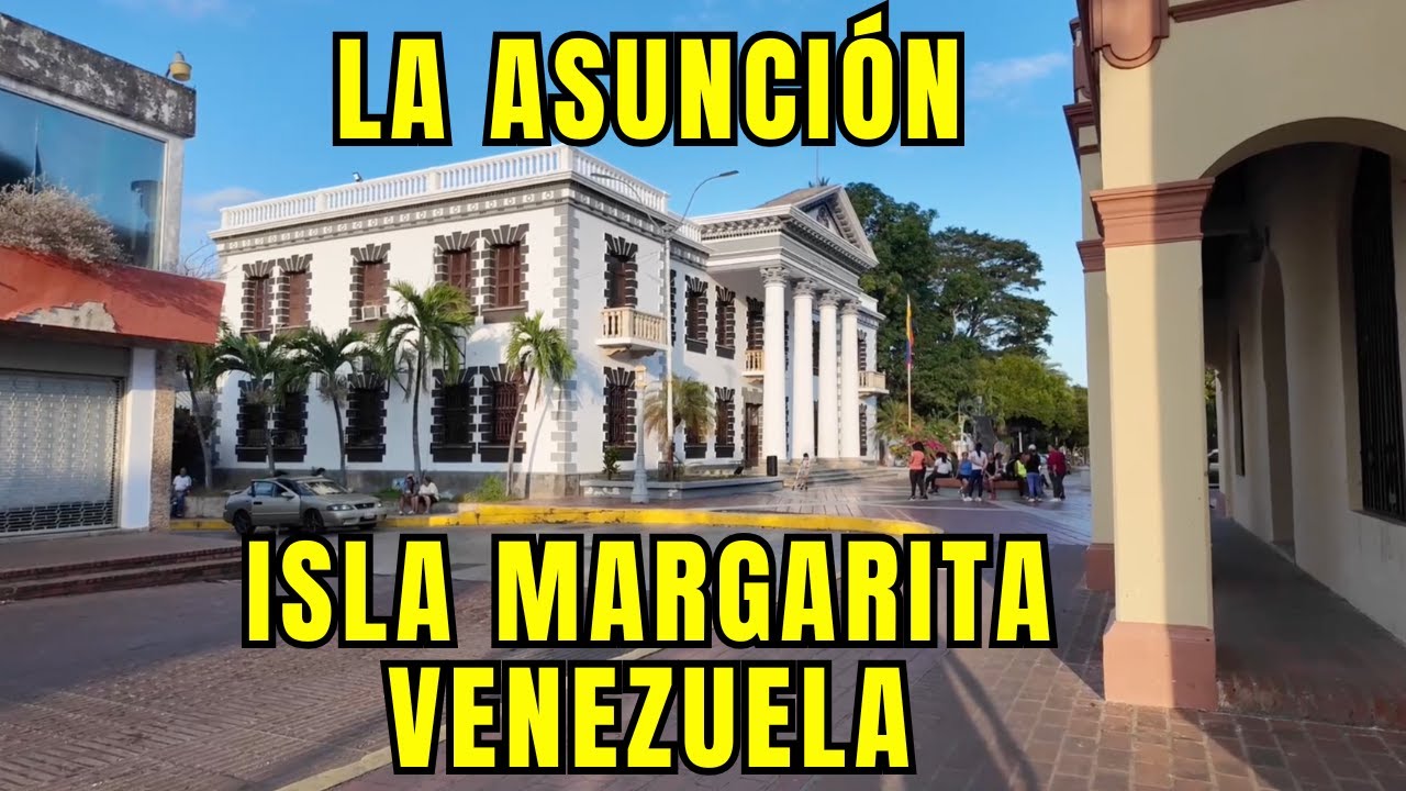 ASÍ ESTÁN LAS CALLES DE LA ASUNCIÓN - ISLA DE MARGARITA -VENEZUELA