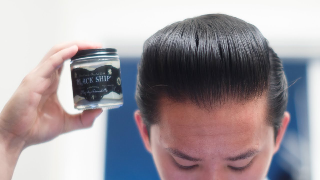 Flagship Black Ship Pomade Review -- Slick, Heavy, & Water-Based?!