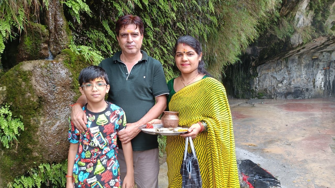 #koteshwar mahadev Temple 🙏🙏🙏#Alknanda Nadi बरसात का मौसम सावन का महीना #⛈️🌧️🌧️