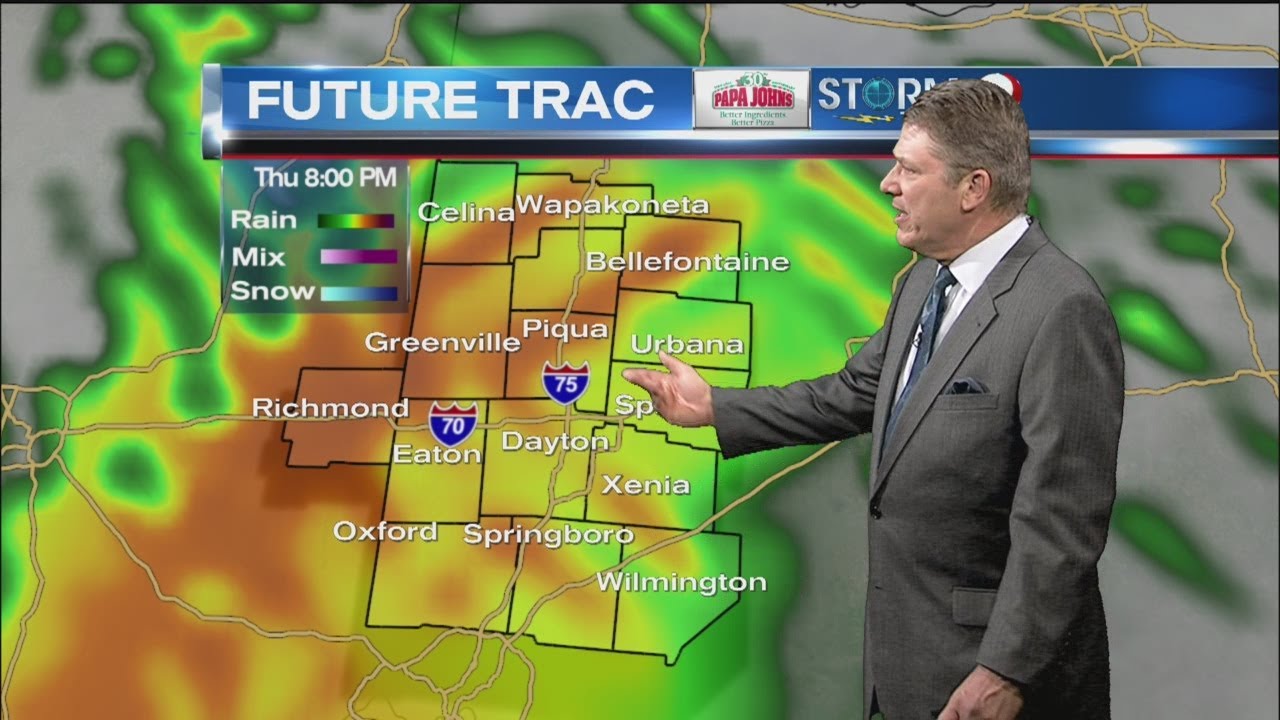 Evening weather Thursday, Feb 20 2014