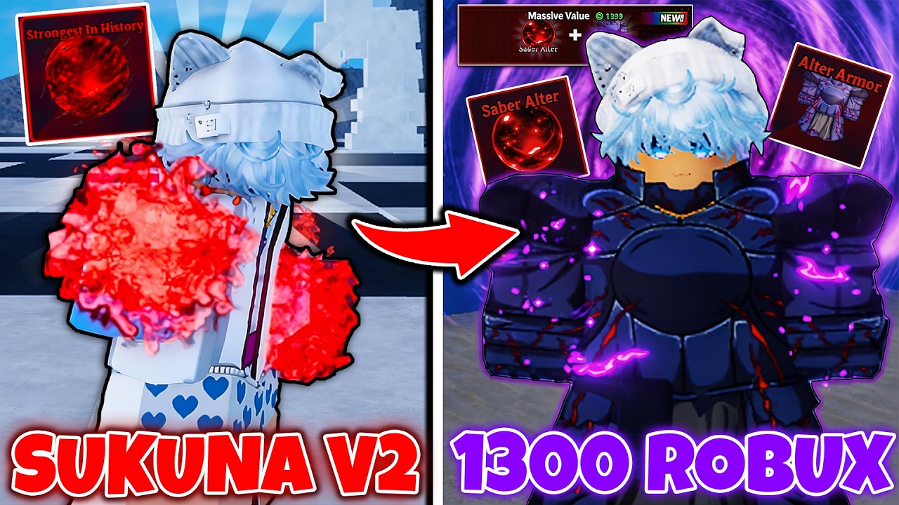 MÌNH ĐÃ TIÊU HƠN 1300 ROBUX ĐỂ SỞ HỮU BUNDLE MELEE SABER ALTER VÀ LẤY SUKUNA V2 TRONG SAILOR PIECE