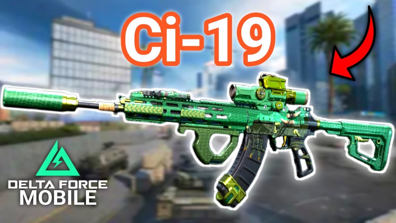 Как создать Cl-19 без отдачи в Delta Force Mobile (сборка с нулевой отдачей)