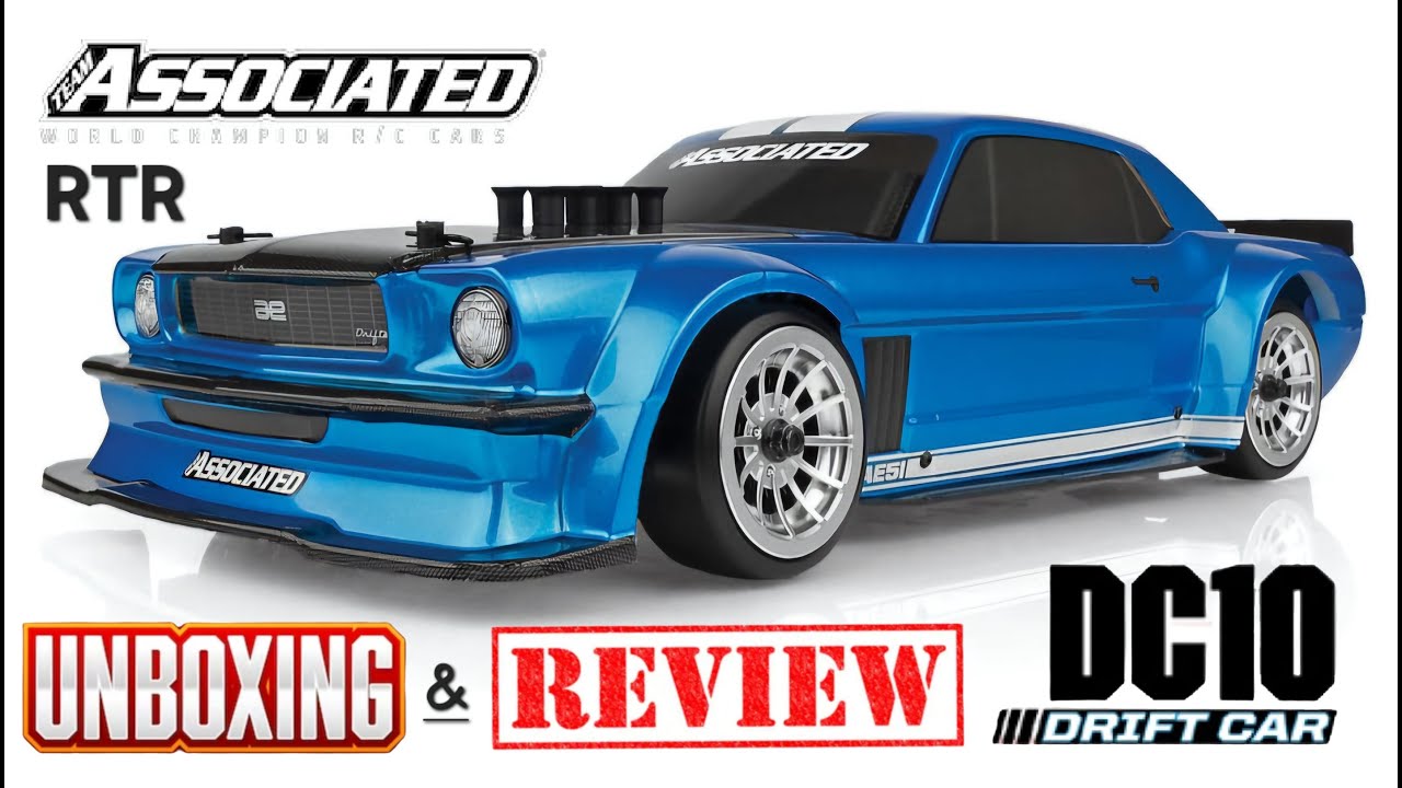 Team Associated DC10 RTR Drift car Unboxing & Review