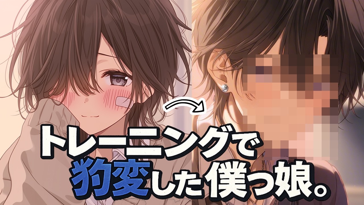 【豹変/甘】メカクレ芋からイケメン王子様系に垢抜けた僕っ娘の話。【低音シチュボ/微ヤンデレ】