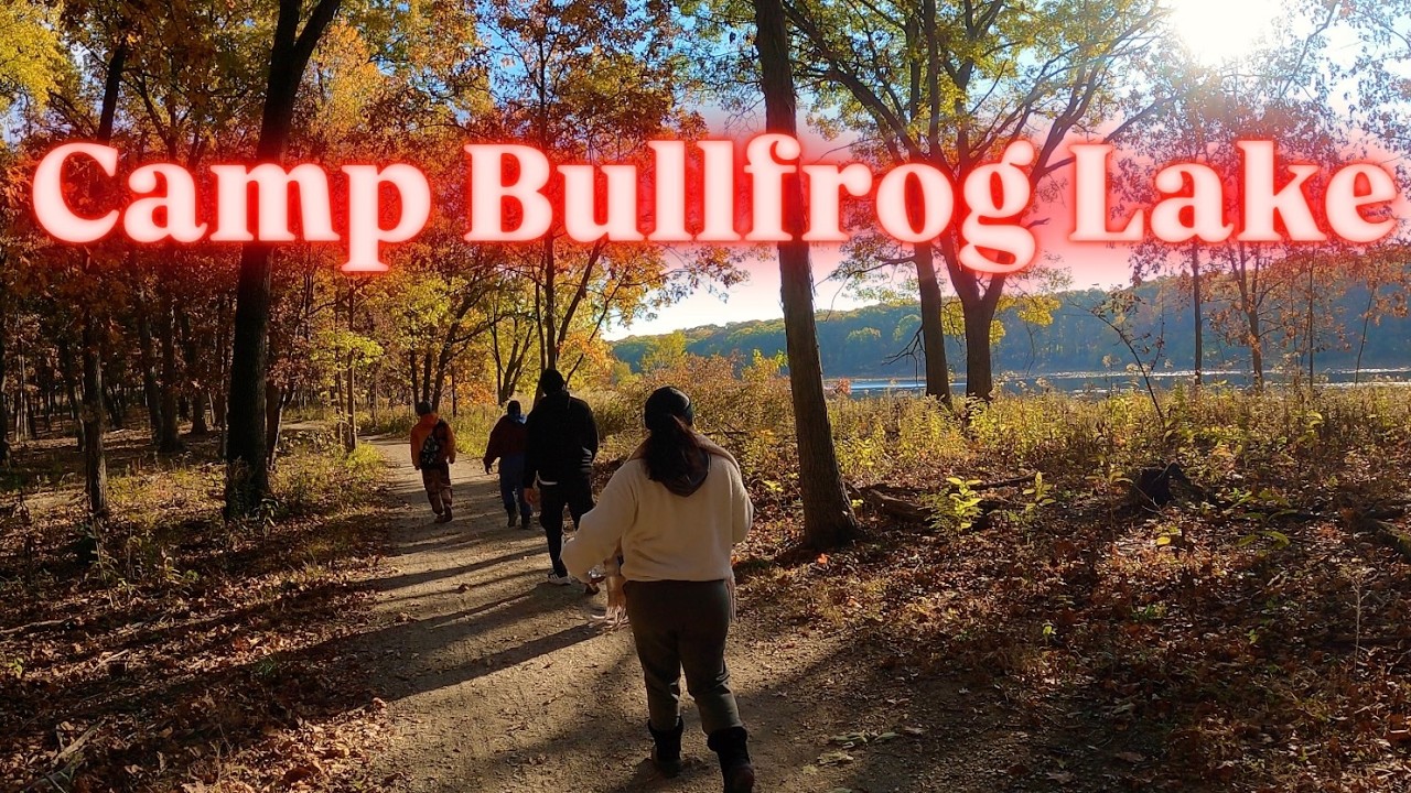 Took My Friends Camping for the First Time | Bullfrog Lake Adventures 🌲🔥