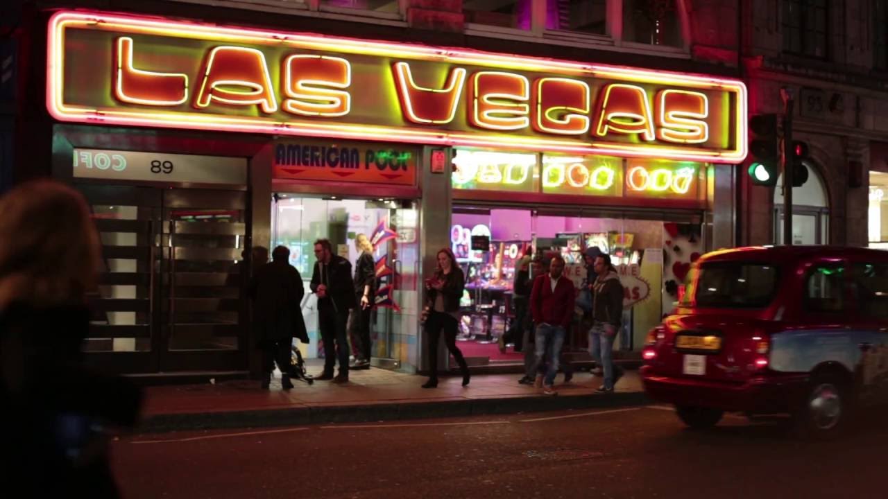 This is Las Vegas Arcade Soho, London
