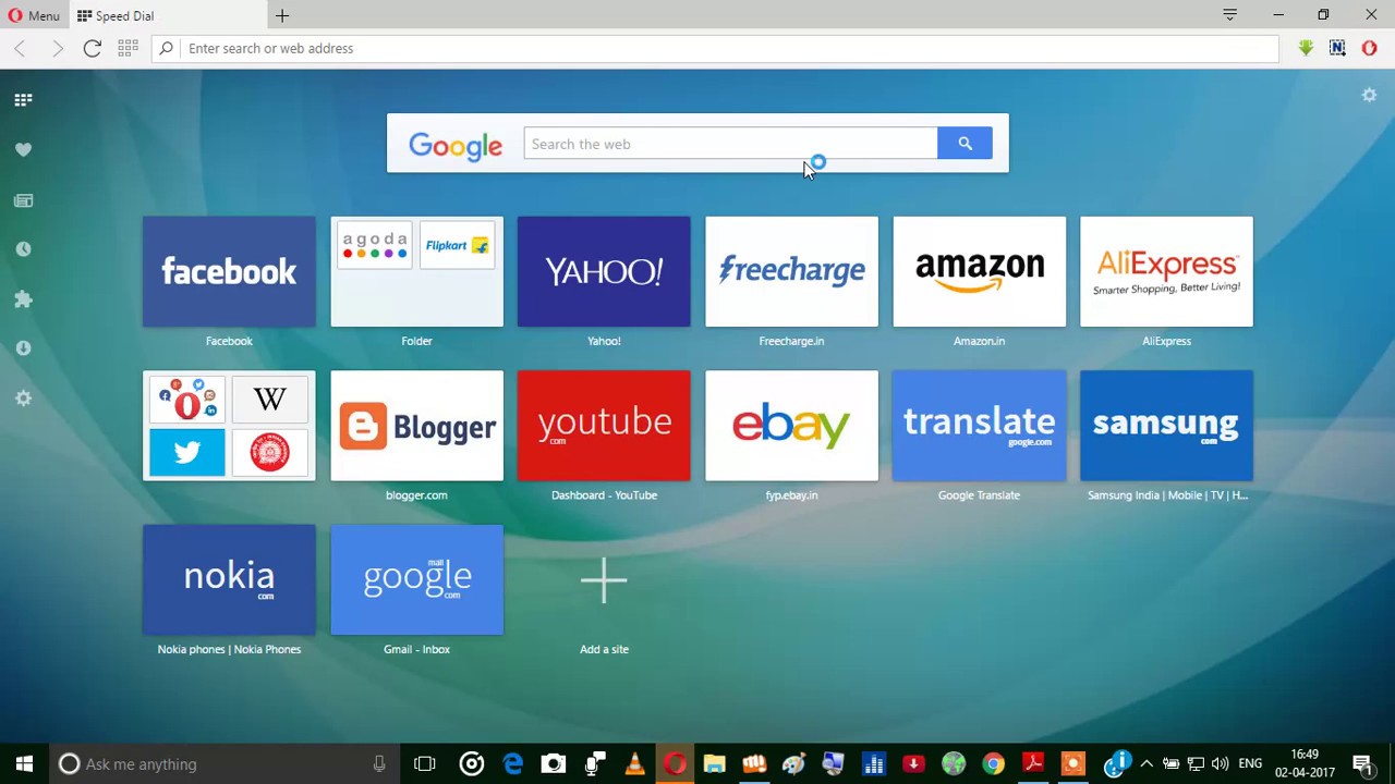 HOW TO USE OPERA