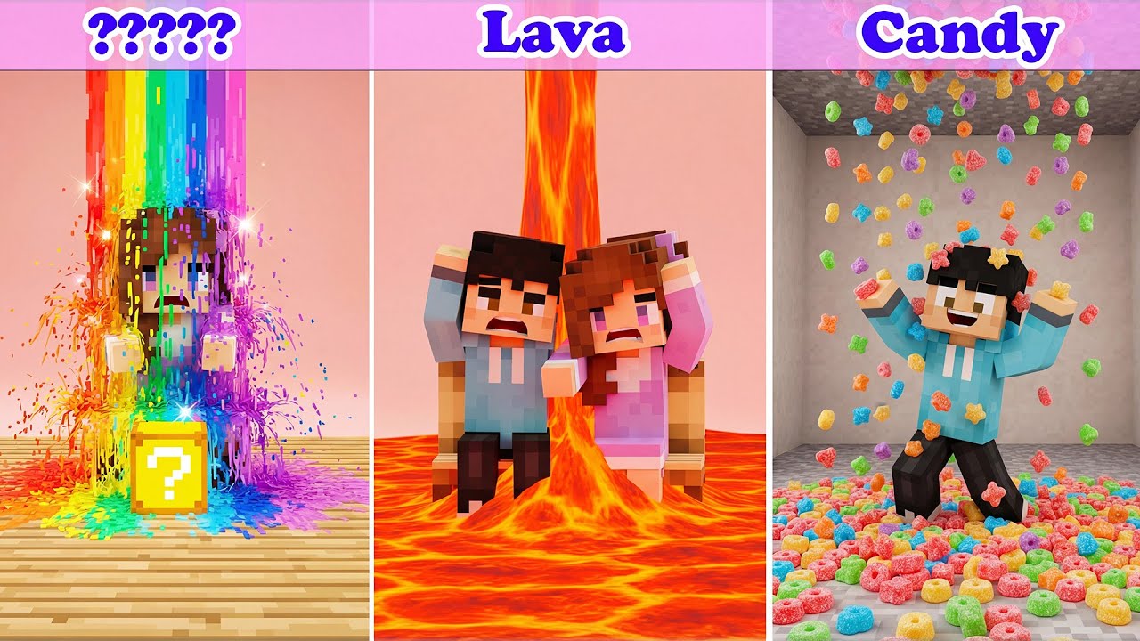 A Spectacular Minecraft Physics Demonstration Featuring A Loving Couple 🤯 - AI ASMR | Funny ZenCraft