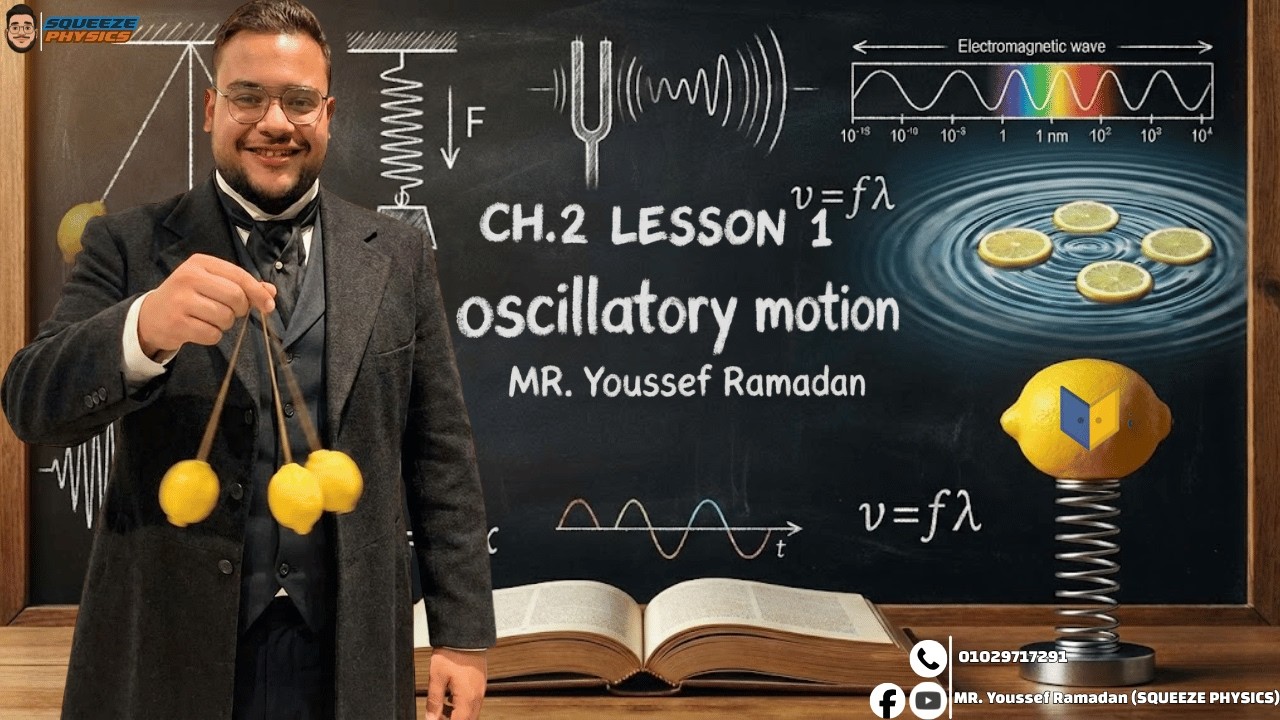 physics 2nd secondary second term Unit 2 CH 2 |Oscillatory Motion تانية ثانوى لغات الترم التاني 2026