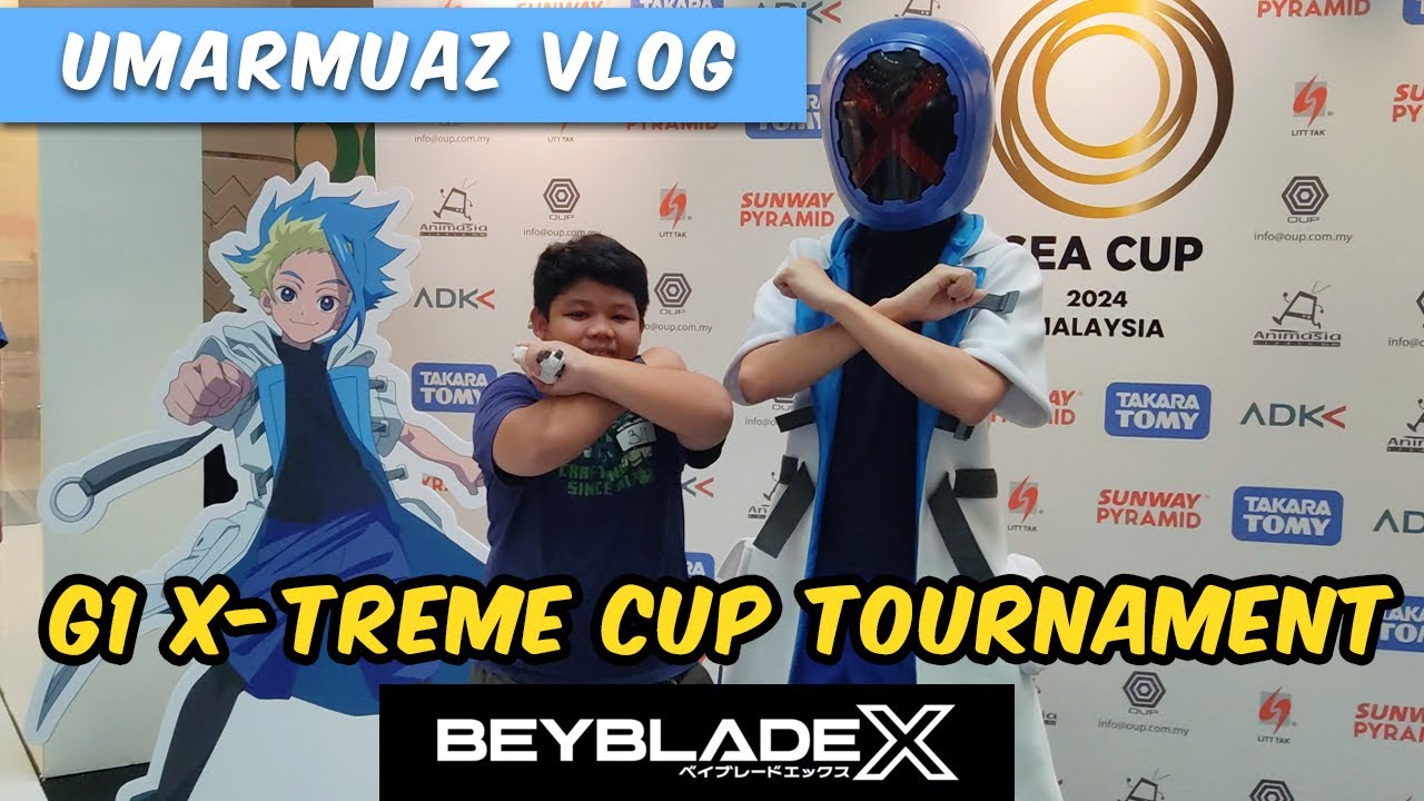 Event Beyblade X TERBESAR 2024! G1 X-Treme Cup Tournament di Sunway Pyramid