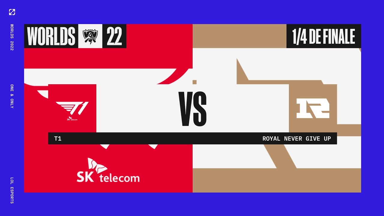 Worlds 2022 - 1/4 Finale - T1 vs RNG