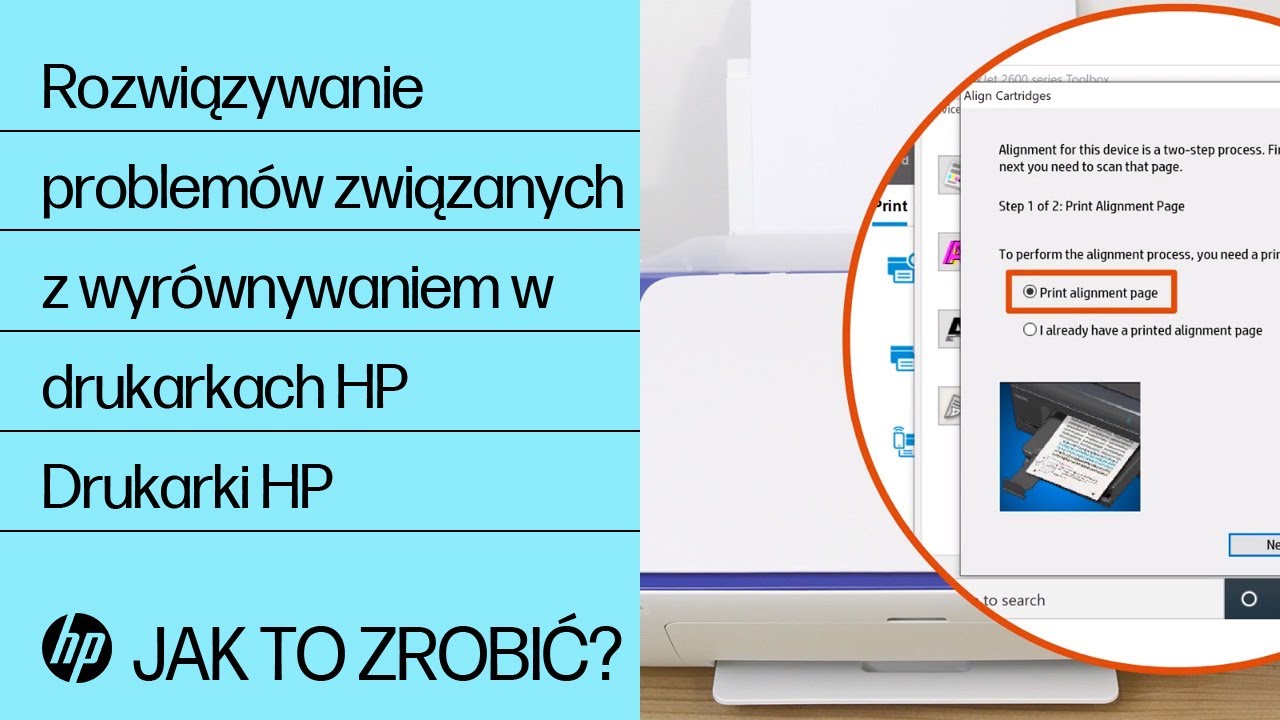 Rozwiązywanie problem&oacute;w związanych z wyr&oacute;wnywaniem w drukarkach HP | Drukarki HP | HP