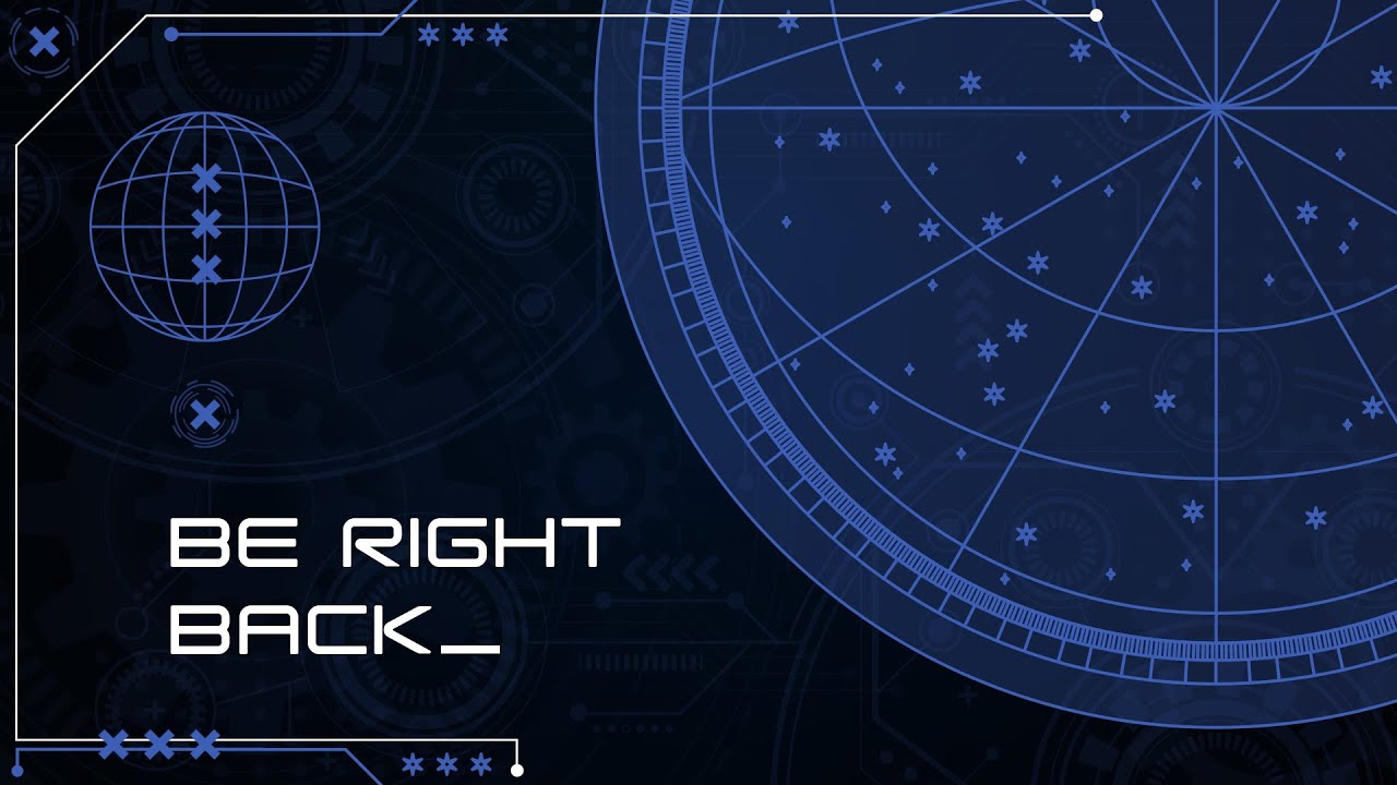 VTuber sci-fi overlay showcase