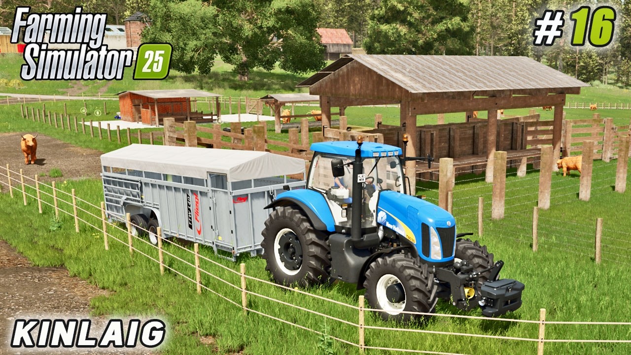 This Upgrade Finally Made Cows Worth It | Farming simulator 25 | Kinlaig Farm | Timelapse #16