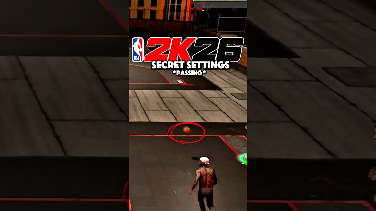 SECRETS TO PASS BETTER on NBA 2K26 #nba2k #2kcommunity #2k26 #2kcontent #nba2k26
