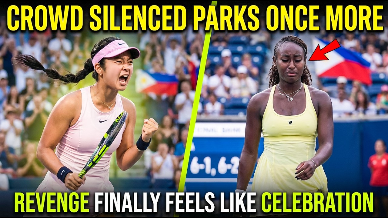 CROWD GOES WILD! Alex Eala Faces Alycia Parks In HUGE Cincinnati REVENGE Match!