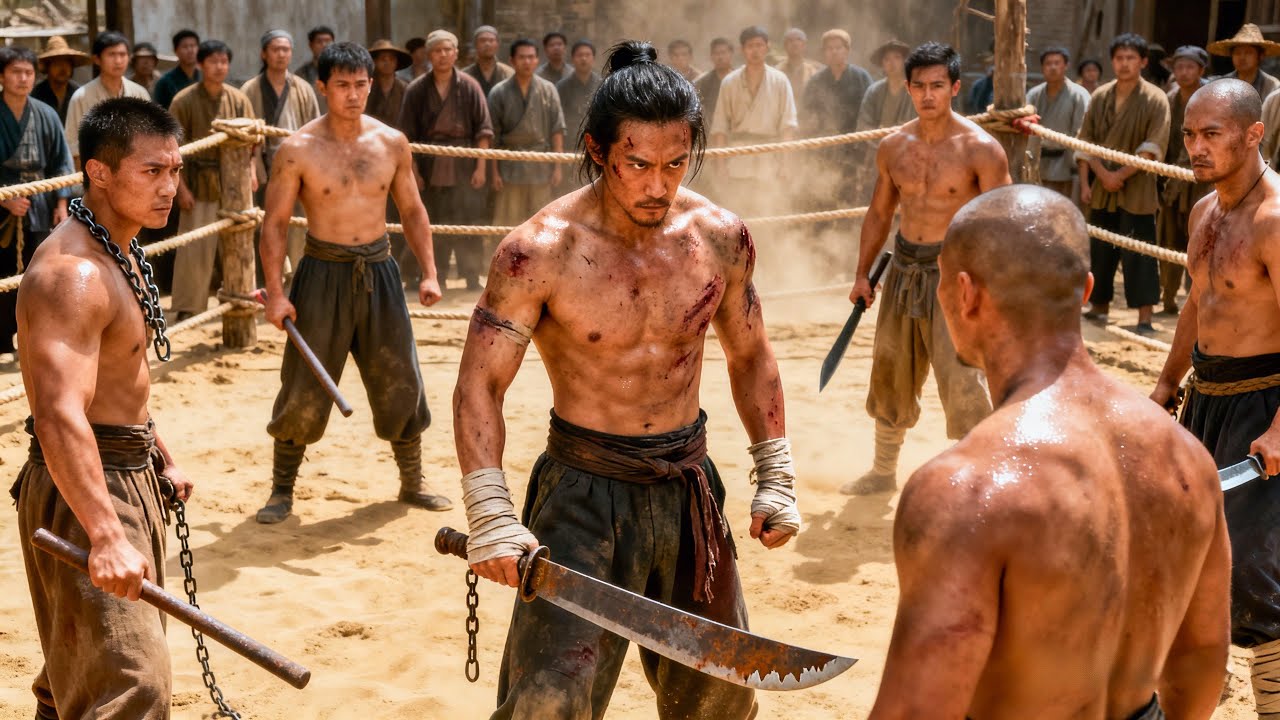 日軍監牢血戰爆發！中國囚徒武力覺醒，敵軍瞬間崩盤！⚔️ 動作 | 功夫 | 抗日 | Kung Fu #李小龍 #甄子丹 #功夫 #kungfu