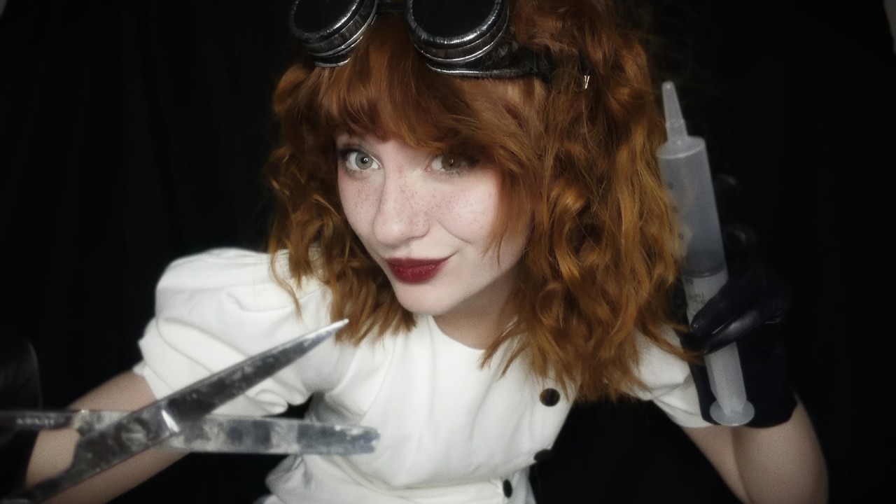 asmr🧪🧠 scientist conducts random experiments on you - layered triggers , inaudible mumbles , chaotic