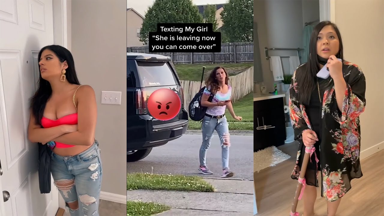 HE'S GONE YOU CAN COME OVER NOW - Best Couple Pranks part1 Compilation
