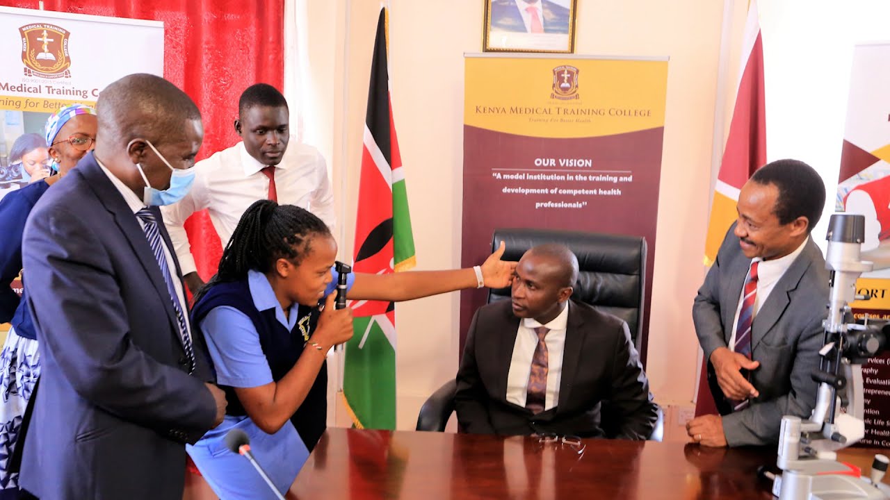 DONATION OF OPTOMETRY TRAINING EQUIPMENT BY HARLEYS LIMITED