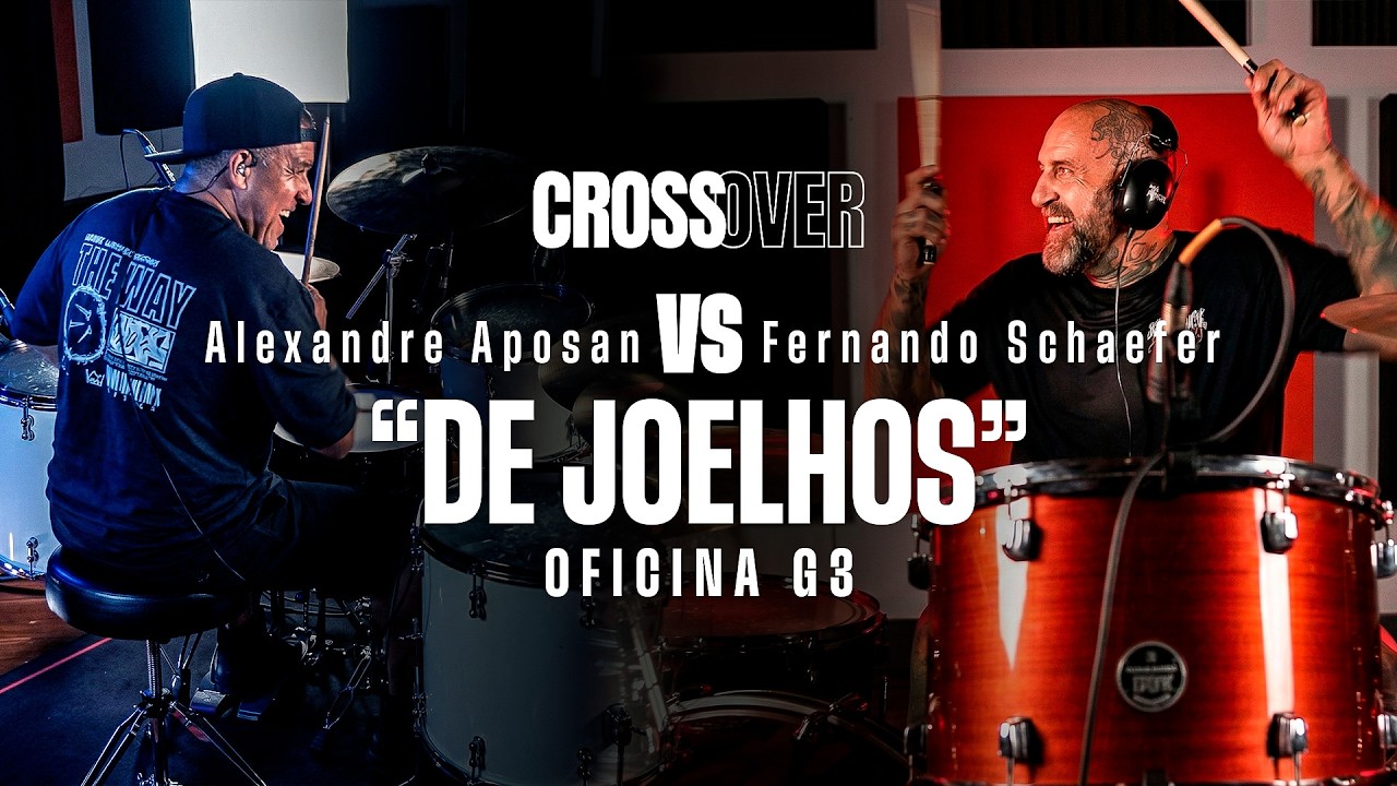 Alexandre Aposan & Fernando Schaefer tocando “De Joelhos” – Oficina G3 | Projeto CrossOver