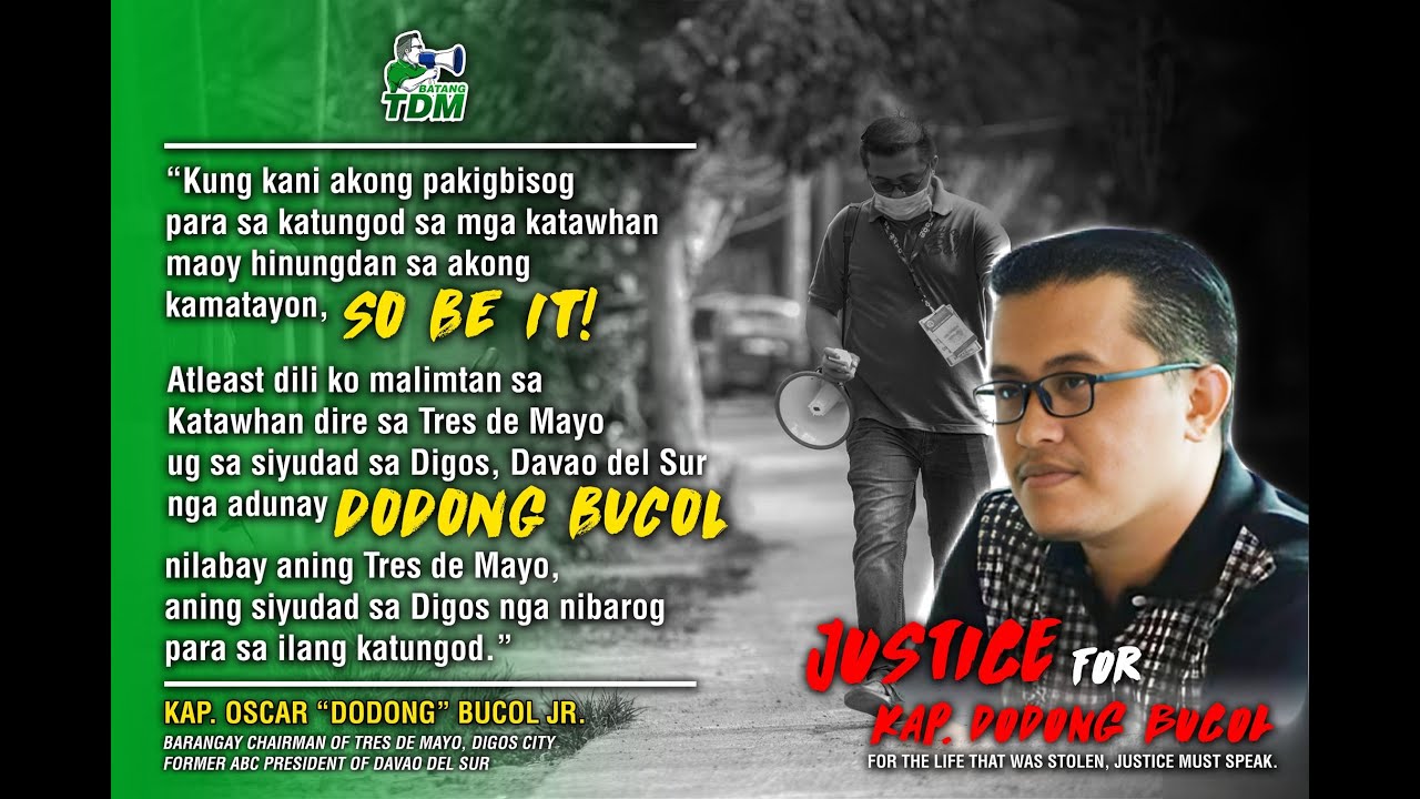 AKONG BARUGANAN – KAP. OSCAR "Dodong" BUCOL Jr