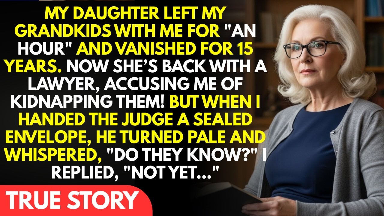 My Daughter Accused Me Of Kidnapping My Grandkids… But What I Gave The Judge Made Her Tremble