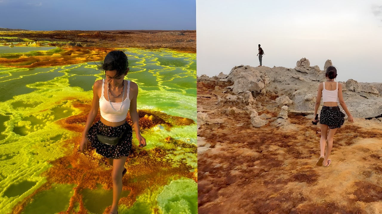 HOTTEST PLACE ON EARTH: Danakil Depression, Ethiopia! 🇪🇹
