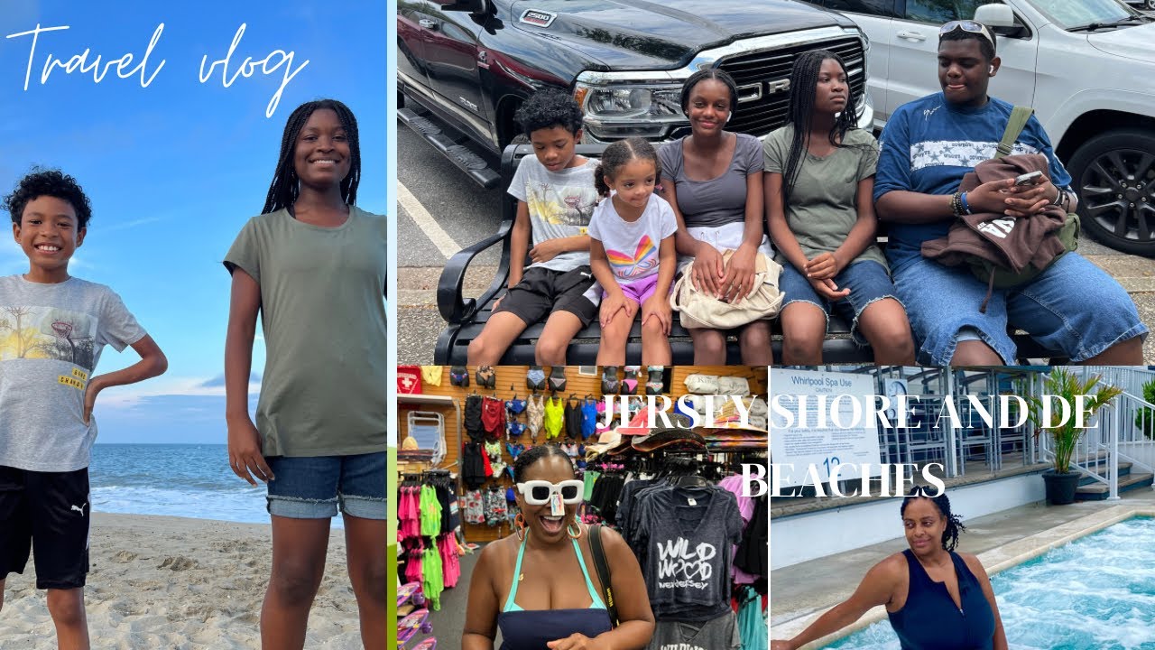 Travel vlog Jersey Shore and Delware beaches