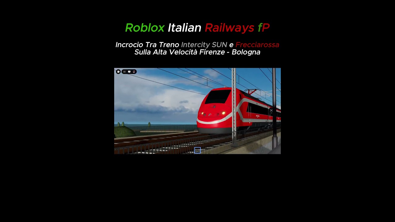 Incrocio tra Treno Intercity SUN e Frecciarossa sulla Alta Velocità Firenze - Bologna
