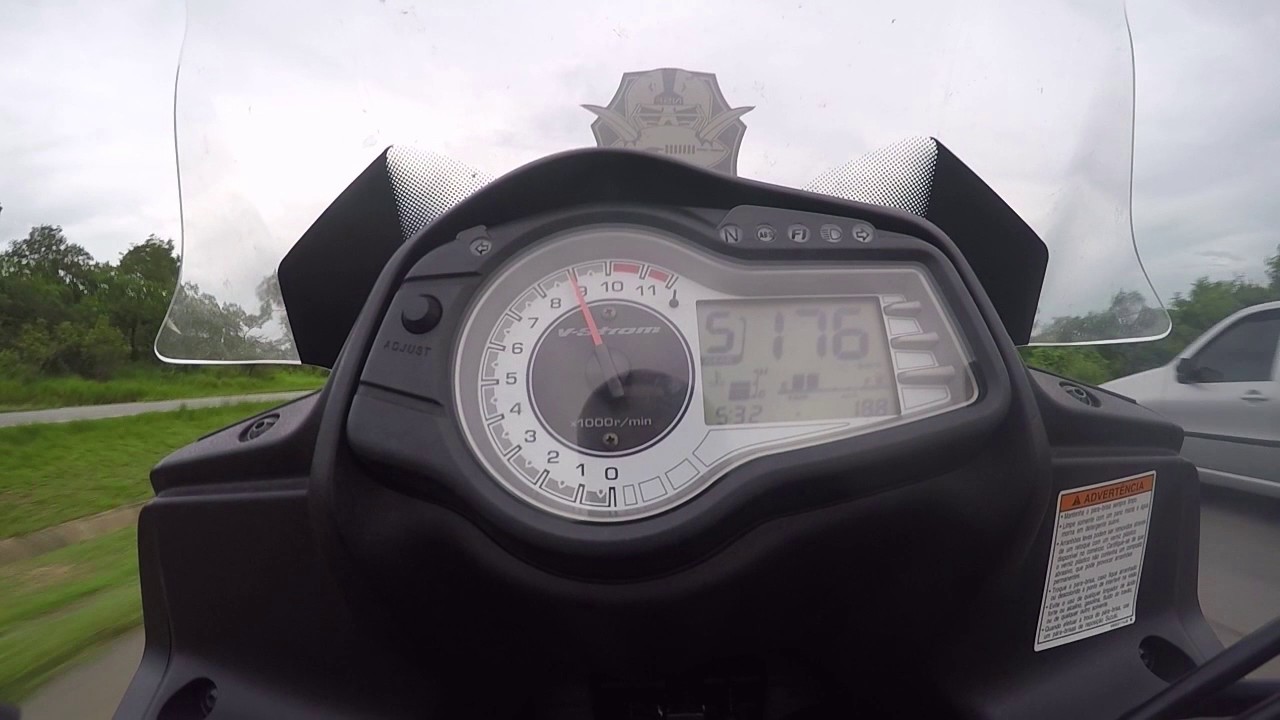 Top Speed da Vstrom 650 ABS