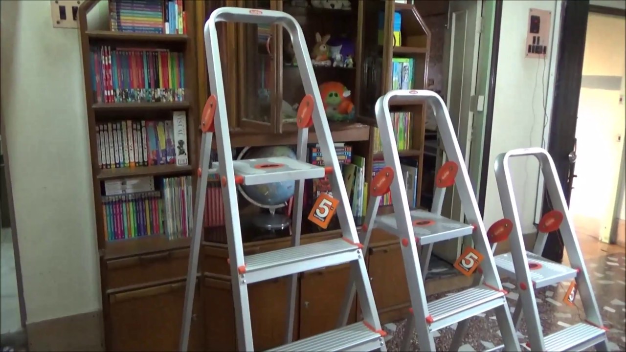 Ladder Comparison - 2 Step, 3 Step and 4 Step with Bathla Ladder