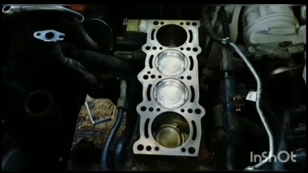 Limpieza del bloque motor para cambiar junta de culata