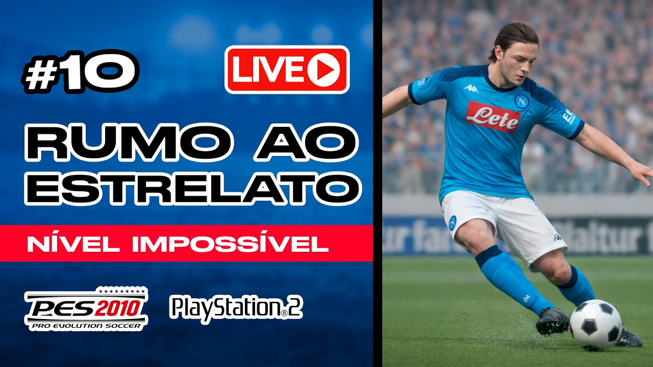 #10 Inicia a 2º Temporada do Cometa em Nápoles! | Pes 2010 de Ps2 Com Mod Italiano