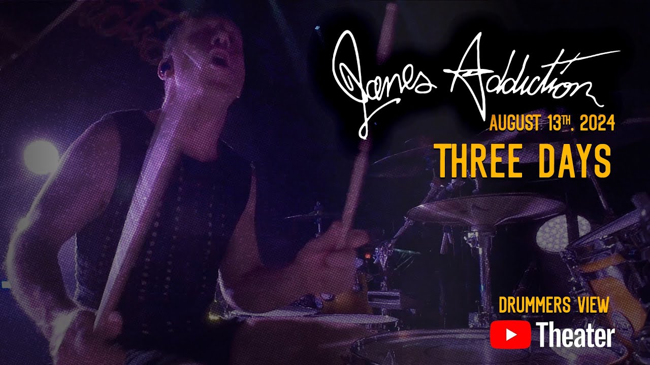 Jane's Addiction live in Los Angeles Three Days | Stephen Perkins
