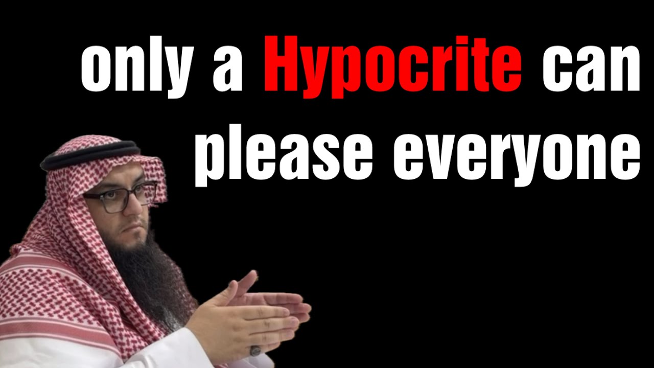 Only a Hypocrite can please everyone || Shaikh Abu Yacob