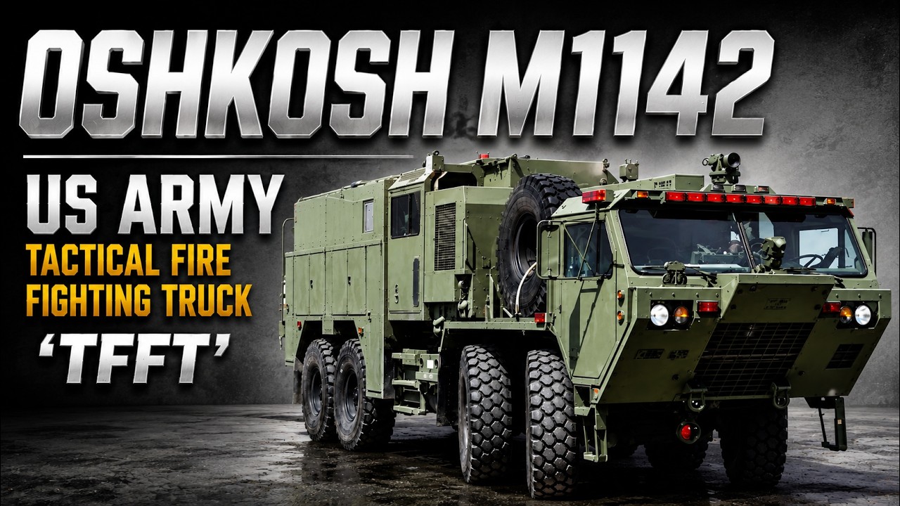 EPISODE 77 : M1142  and M1158 HEWATT, US ARMY Tactical Fire Fighting Truck