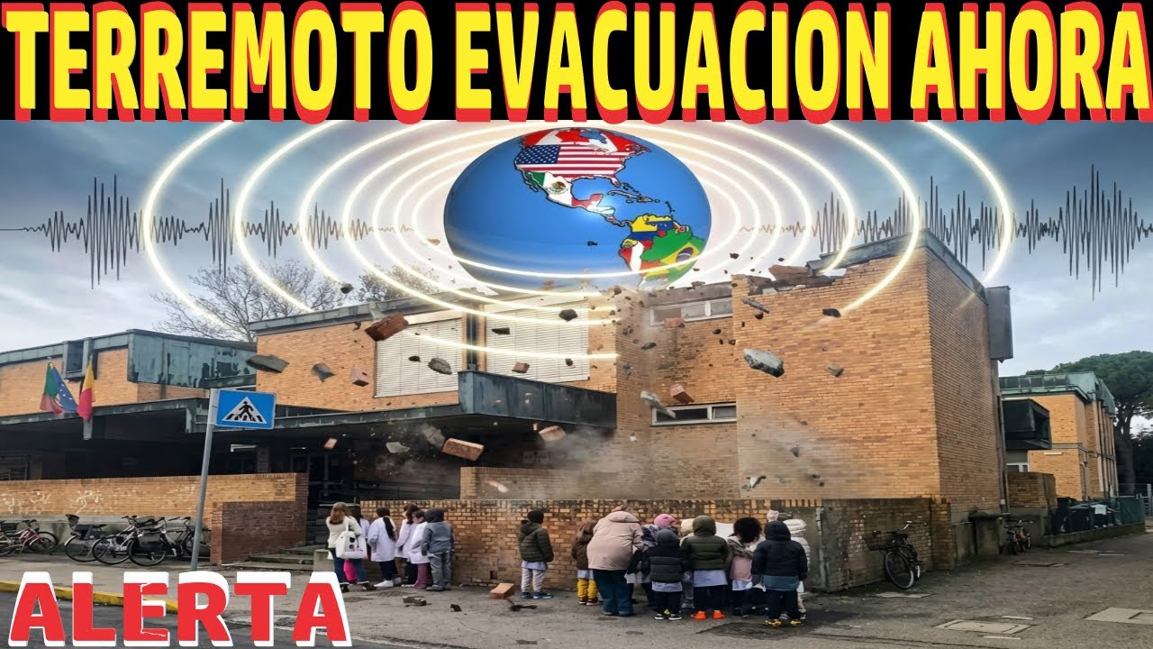 TERREMOTO CON ESTRUENDO DEJA EVACUACIONES AHORA VARIOS SISMOS PONES EN PELIGRO A ESTOS PAÍSES