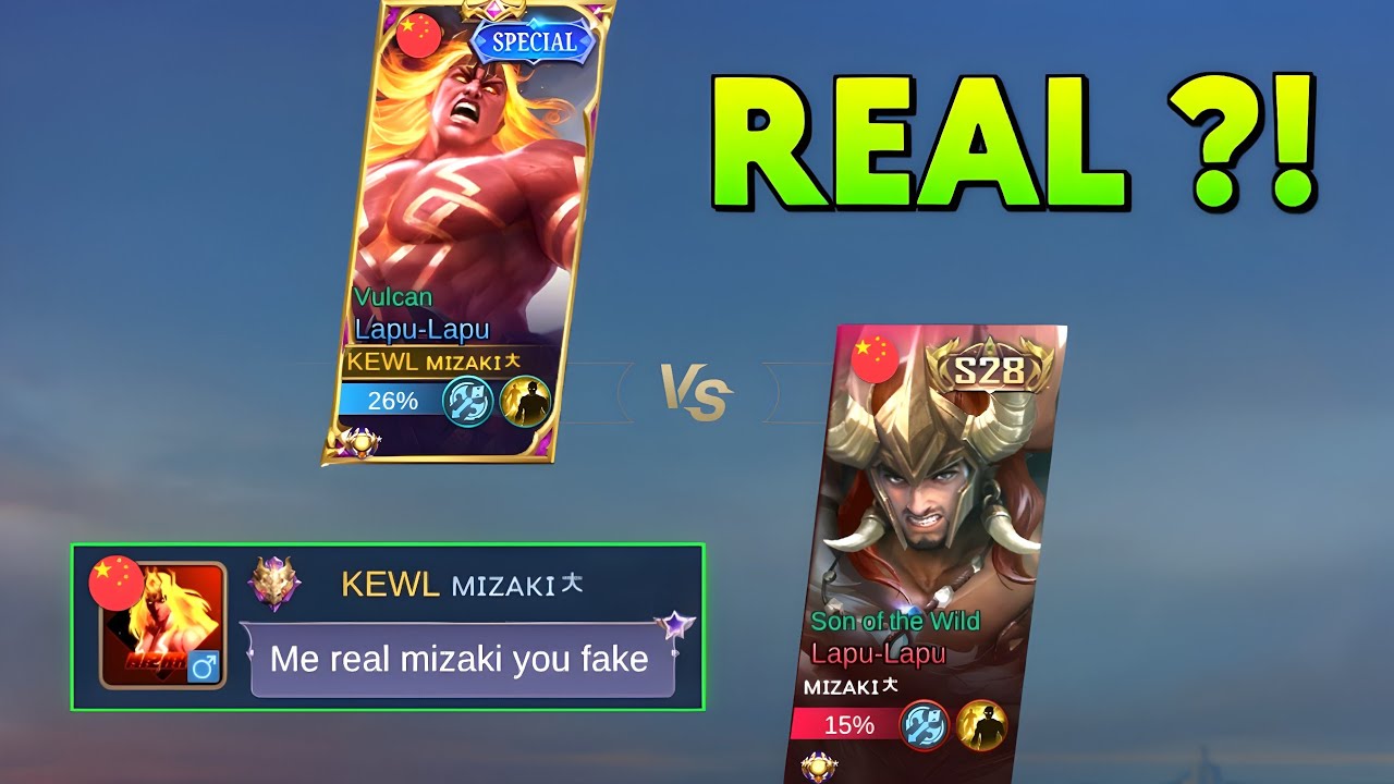 MIZAKI VS FAKE MIZAKI | WIN = REAL MIZAKI